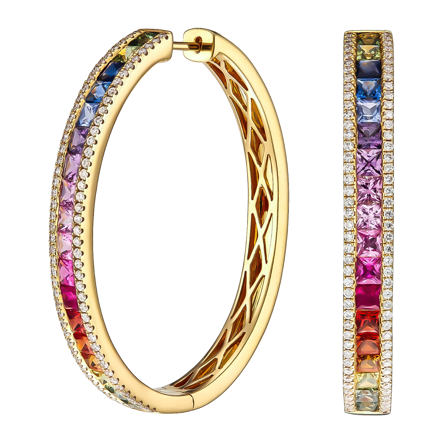 Серьги 19-F2-1M00-0724111-CM